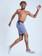 Load image into Gallery viewer, Eco Warrior I Yoga Shorts - Grey