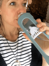 Load image into Gallery viewer, Bliss Eco-Friendly Glass Water Bottle
