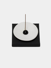 Load image into Gallery viewer, Zen White Stoneware Incense Stick Holder