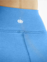 Load image into Gallery viewer, Organic Yoga Leggings - Lightning Blue