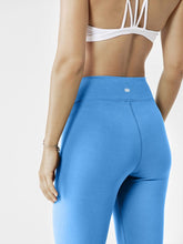 Load image into Gallery viewer, Organic Yoga Leggings - Lightning Blue