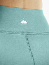 Load image into Gallery viewer, Organic Yoga Leggings - Sea Green
