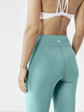 Load image into Gallery viewer, Organic Yoga Leggings - Sea Green