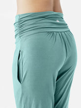 Load image into Gallery viewer, Organic Yoga Pants - Sea Green