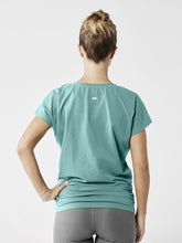 Load image into Gallery viewer, Organic Yoga Shirt - Sea Green