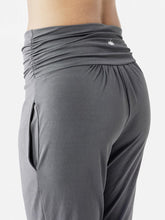 Load image into Gallery viewer, Organic Yoga Pants - Graphite Grey