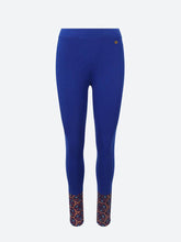 Load image into Gallery viewer, Adorned Ankle Leggings Blue