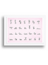 Load image into Gallery viewer, Yoga Cats Art Print