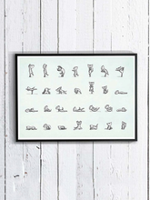 Load image into Gallery viewer, Yoga Cats Art Print