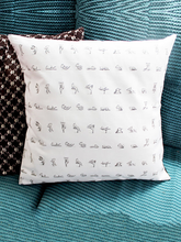 Load image into Gallery viewer, Yoga Cats Throw Pillow Cover